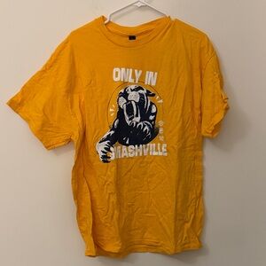 Gildan Smashville Graphic T-Shirt - Yellow